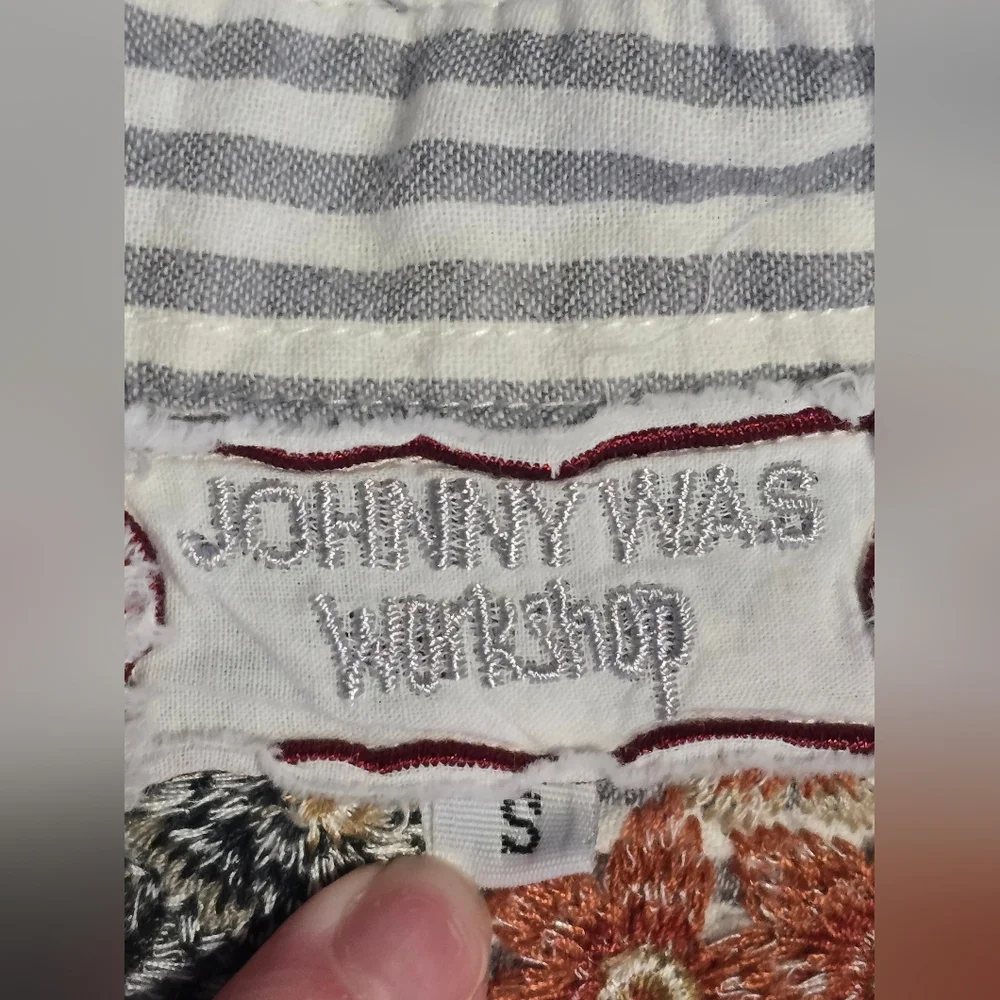 Johnny Was Workshop Button Down Shirt Lot of 2 Size Small - Picture 7 of 15